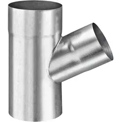 Zink Fallrohrabzweig 72 Grad