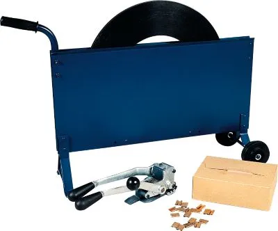 Produktbild Umreifungsset mit 16 mm Verpackungsstahlband