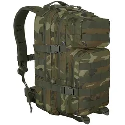 US Cooper Rucksack Medium woodland - Robuster Rucksack für Outdoor-Abenteuer und Alltag. Mit 25L Volumen, praktischen Fächern und ergonomischen Schultergurten für hohen Tragekomfort.