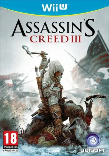 Assassin's Creed III für Nintendo Wii U - Actiongeladenes Free-Roam Abenteuer von Ubisoft, perfekt für Fans von Stealth- und Actionspielen. USK ab 18 Jahren, ohne Regionalsperre.
