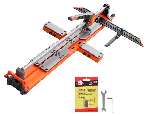 VEVOR Fliesenschneider 1200 mm – Präzisions-Fliesenschneidmaschine mit Wolframkarbid-Schneidscheibe