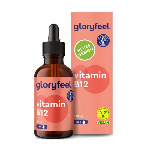 gloryfeel® Vitamin B12 Tropfen von gloryfeel