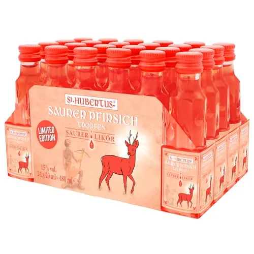 St. Hubertus-Tropfen Saurer Pfirsich