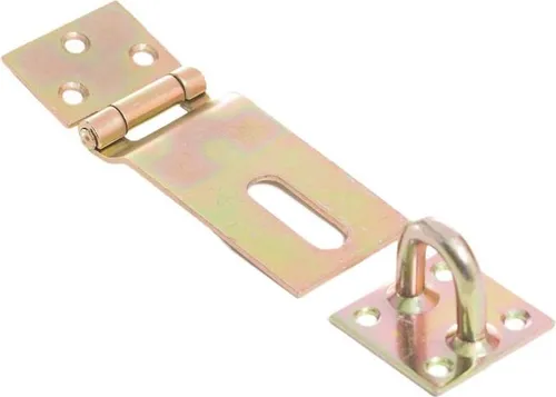 Sicherheits Überfalle, Riegel, Türriegel, Türbeschlag, Vorhängeschloss 85x35mm