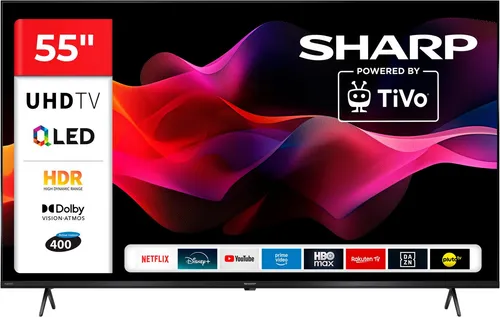 Sharp 4T-C55HMx QLED-Fernseher 55 Zoll von Sharp