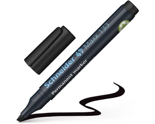 Schneider Permanentmarker Maxx 133, (1-tlg), toluolfrei, Strichstärke: 1,0 - 4,0 mm