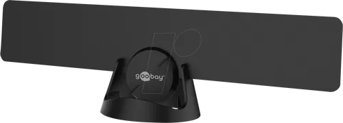 Aktive DVB-T2 Zimmerantenne, ultraflach mit 30dB Verstärkung - Ultraflache DVB-T/T2-Antenne mit 30 dB Verstärkung und integriertem LTE/4G Filter für störungsfreien Empfang von HD-Signalen. Ideal für die Wand- oder Standmontage in jedem Raum.