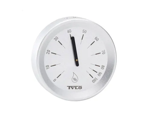 Tylö Sauna-Aufgussset Hygrometer Brilliant Silver