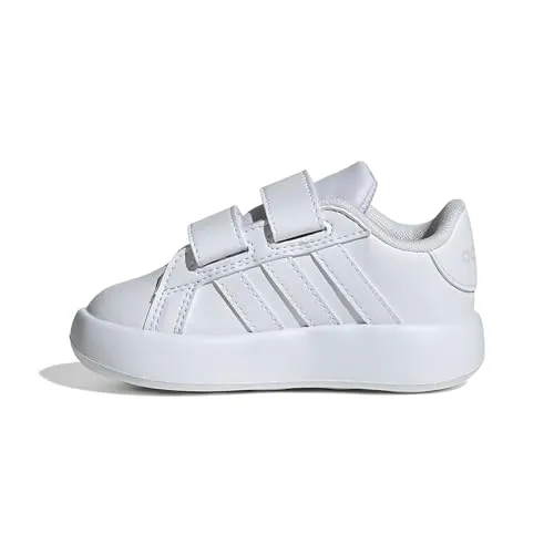 adidas GRAND COURT 2.0 CF I Kinder Sneaker - Sneaker für Kinder in Größe 25, mit bequemem Textil-Innenfutter und robustem Obermaterial, ideal für Spiel und Sport.