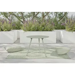Ambia Garden Loungetisch - Hellgrün, Metall, rund, konisch, 41 cm - Sonstige Gartenmöbel, stilvoller Loungetisch aus robustem Metall in trendigem Hellgrün, ideal für Ihre Outdoor-Oase und vielseitig kombinierbar.