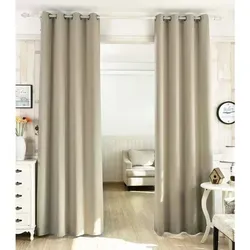 Gardinen Vorhang Blickdicht mit Ösen, Leichter und weicher Verdunklungsvorhang Wärmeisolierend Ösenschal, Thermovorhang Kälteschutz für Wohnzimmer