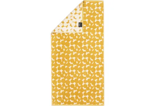 Cawö Handtücher Loft Pebbles 6224, 100% Baumwolle (1-St) in gelb von Cawö