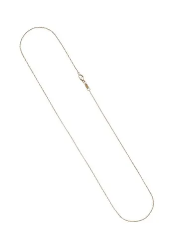 JOBO Goldkette Ankerkette, 585 Roségold - Elegante 14 Karat (585) Ankerkette aus Rotgold, 42 cm lang und nur 1 mm stark – perfekt für jeden Anlass und als zartes Schmuckstück für Ihren Look.