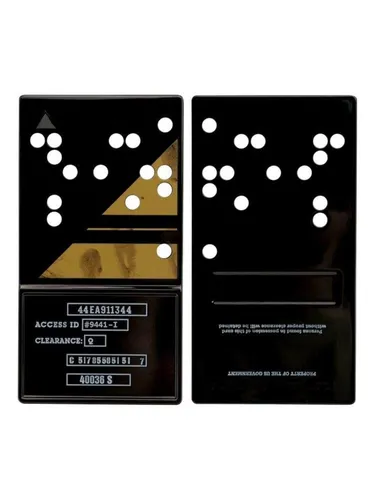 Fallout Eternal Replik Nuclear Keycard Limited Edition in schwarz von Fanattik