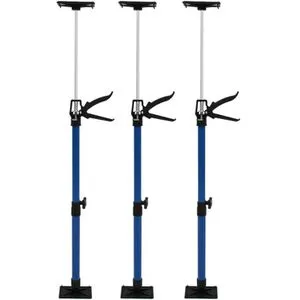 Zargenspanner 50-115cm 3er Set - Hochwertige Spannvorrichtungen, höhenverstellbar von 50 bis 115 cm, ideal für präzises Arbeiten mit einer Belastbarkeit von bis zu 30 kg.
