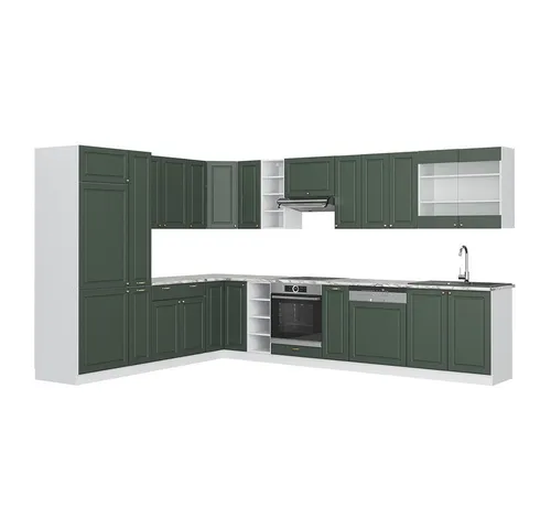 Vicco Eckküche Fame-Line in grün von Vicco