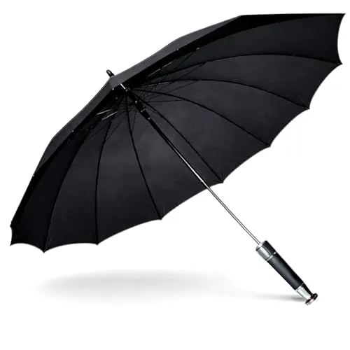 Produktbild RonyCron Extra Großer XXL Regenschirm für 2 Personen, Sturmfester Großer Golf Regenschirm 150 cm, Windfester Stockschirm für Damen und Herren