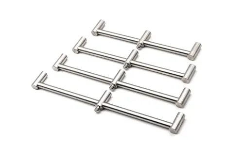 Korda Singlez 3 Rod Buzzbar 8.5'' - Edelstahl Rutenhalter für Karpfenangler - Sonstige, robuster Edelstahl Rutenhalter für bis zu 3 Ruten, ideal für Karpfen- und Süßwasserfischen.