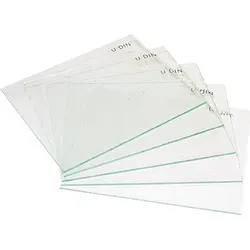 Ersatzgläser Glas,farblos f.Schweißersch utzschild