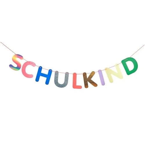 Produktbild Girlande Schulkind FSC MIX, 5m