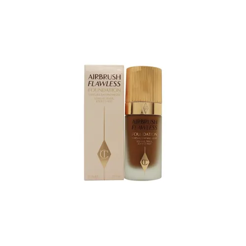 Charlotte Tilbury Airbrush Flawless Foundation 30ml - 15 Warm - Hochwertige Grundierung für einen makellosen Teint. Die leichte Formel sorgt für ein gleichmäßiges Hautbild und langanhaltende Deckkraft. Ideal für den täglichen Einsatz.