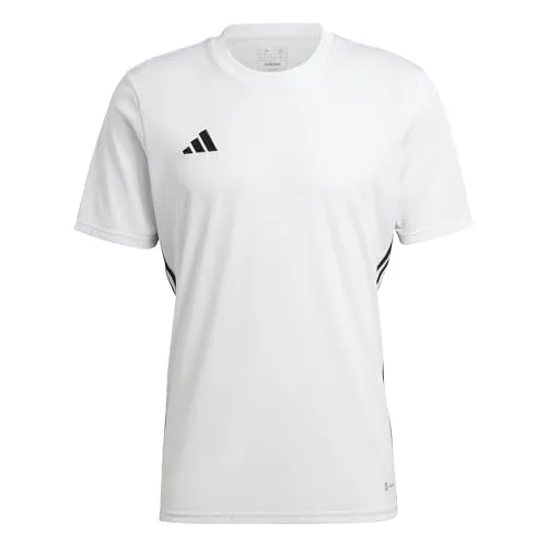 adidas Herren Tabela 23 Jersey Shirt, White/Black, XXL