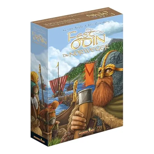 Ein Fest für Odin - Die Norweger: Deutsche Ausgabe - Gesellschaftsspiel, spannende Erweiterung für strategische Brettspielabende mit Fantasy-Thema und neuem Familienspaß.
