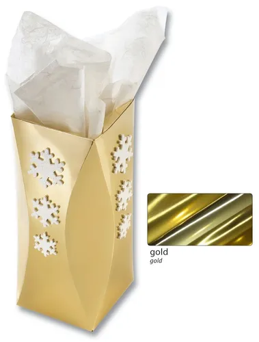 Spiegelkarton 50x70cm gold, 5 St. in gold von folia