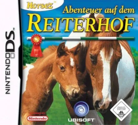 Abenteuer auf dem Reiterhof - Games: Erlebe die Verantwortung eines Pferdebesitzers und trainiere dein eigenes Fohlen zum Champion mit interaktiven Touchscreen- und Mikrofon-Funktionen.