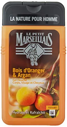 Le Petit Marseillais Duschgel mit Orangenholz und Argan 250 ml aus Frankreich