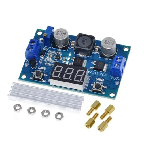 LTC1871 DC-DC-Hochsetzsteller 3-35VDC auf 3,5-35VDC Mit LED-Voltmeter DC-DC-Hochsetzsteller Spannungsversorgungs-Spannungsregler
