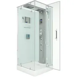 Duschkabine Komplettdusche D38-10R0 90x90 cm