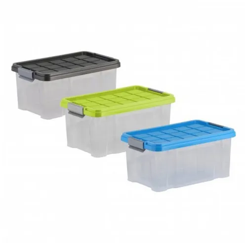 axentia Aufbewahrungsbox Unibox, 30 x 14 x 15 cm, 5 l, Deckel 235870 (1 St)