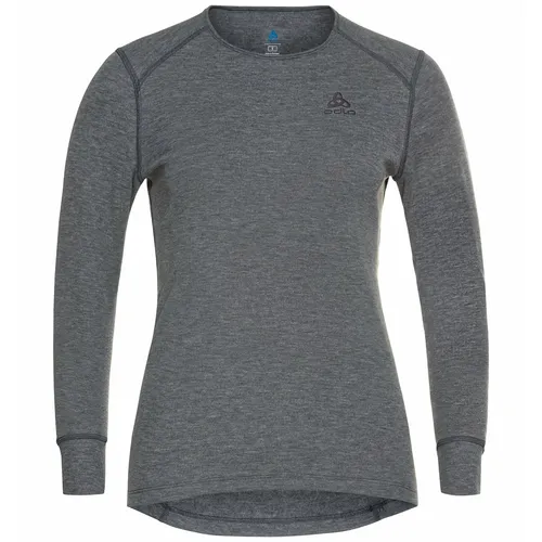 Odlo Langarmshirt Active Warm Eco - Damen Funktionsunterwäsche XXL - Nachhaltige Funktionsunterwäsche aus 100% recyceltem Polyester, warm und atmungsaktiv für alpine Abenteuer, mit geruchsreduzierender ZeroScent-Technologie.