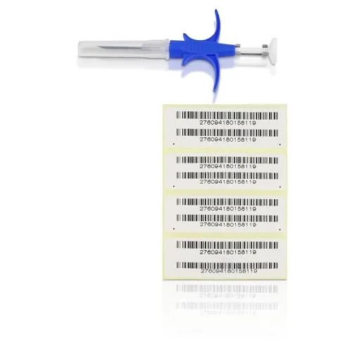 chiphandel.de Wir lieben Tiere. 5 x RFID Tierchip Mini für Hund, Katze, Kleintiere – Deutscher Ländercode 276