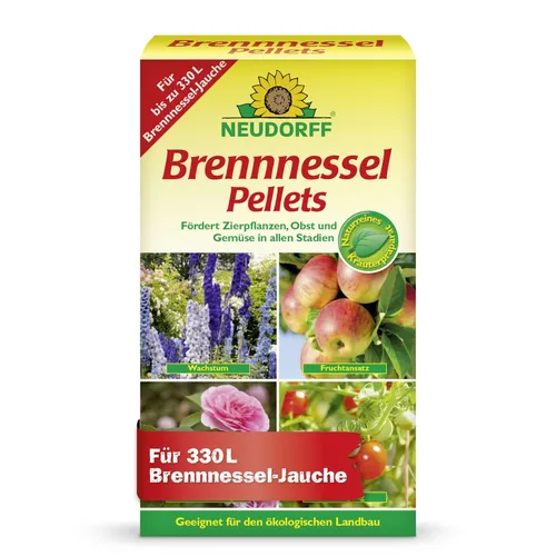 NEUDORFF Brennnessel Pulver pelletiert 500g Brennnesselpulver Gemüse Obst Blumen