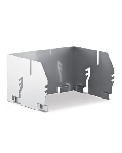 Thüros Windansteckblech für T2 und Thüros 1 - Grillzubehör für T2 und Thüros 1, sorgt für eine erweiterte Grillfläche von 35x35 cm und schützt vor Wind für ein optimales Grillerlebnis.