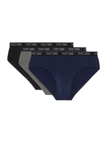 Hom Slip HOM Boxerlines no.2 (3-St) gelb XXL - Herrenunterhosen, bequeme Passform aus 95% Baumwolle und 5% Elasthan für optimalen Tragekomfort und Bewegungsfreiheit.