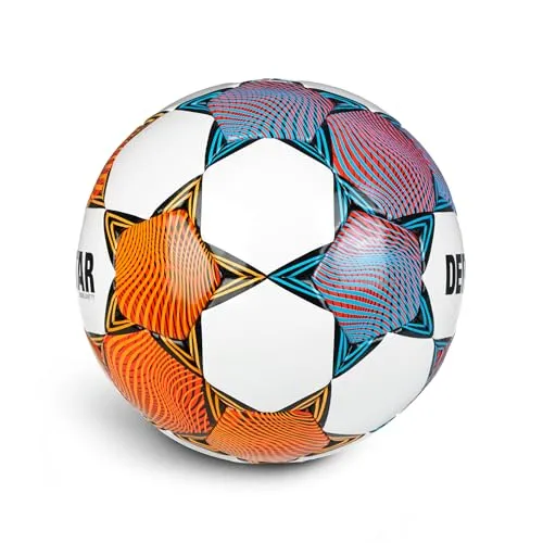 Derbystar Fussball Brillant TT v23 Weiss Blau Orange 5