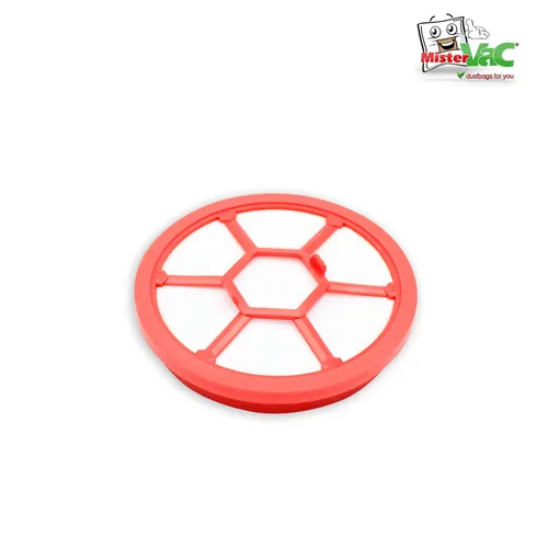 MisterVac Staubsaugerfilter Universal Motorschutzfilter Ersatzfilter kompatibel mit Dirt Devil DD 2210 Rebel 21 2200w