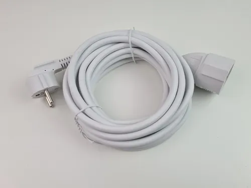 Verlängerungskabel 3m / 5m / 10m / 20m weiß Stromkabel Schuko Verlängerung !