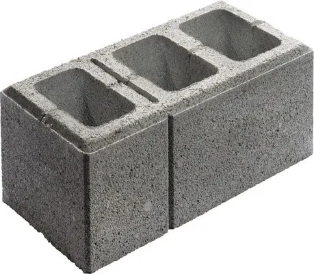 Mauerstein Multistein Eleganca Grau 40 cm x 20 cm x 16,5 cm