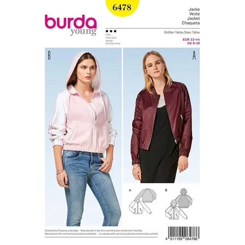 Nähmuster von Burda
