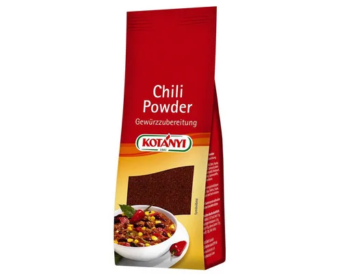 KOTANYI Gewürz, Kotanyi Chili Powder Gewürzzubereitung im Nachfüllbeutel 60g