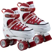 HUDORA Roller Skates Sneaker - Verstellbare Kinder Rollschuhe - Inliner für Kinder & Jugendliche, über 4 Größen verstellbar für maximalen Fahrspaß und perfekten Halt dank Verstärkungen und hochwertigen Materialien.