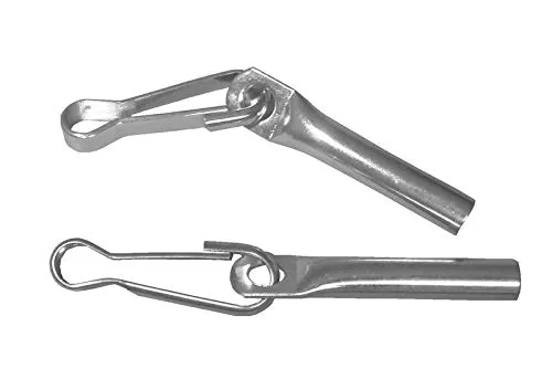 Haken, Schnallen & Verschlüsse Silber von Miederhoff