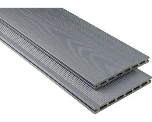 Produktbild Konsta WPC Terrassendiele Extenso Hohlkammerprofil 20x190x3000 mm hellgrau