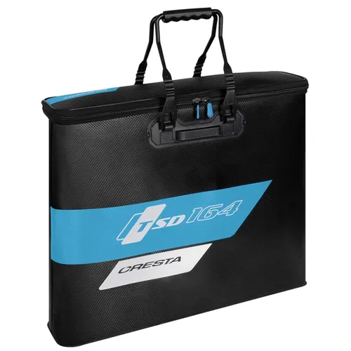 Cresta TSD 164 Keepnetbag Standard 60x56x13cm - Praktische Setzkeschertasche - Die Cresta TSD 164 Keepnetbag Standard bietet sicheren Transport für nasses Angelzubehör. Wasserundurchlässig und leicht zu reinigen – ideal für Feederangler, die Ordnung und Hygiene schätzen.