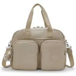 Kipling Basic Defea Weekender Reisetasche XL 44 cm beige - Geräumige Kipling Basic Defea Weekender Reisetasche XL in Beige, ideal für Reisen und Wochenendausflüge. Praktische Fächer und langlebiges Material sorgen für eine einfache Handhabung.