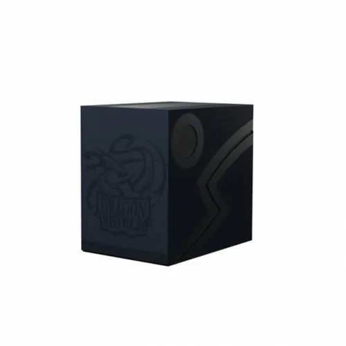 Dragon Shield Double Shell Deckbox - Midnight Blue/Black - Card Case - NEU & OVP